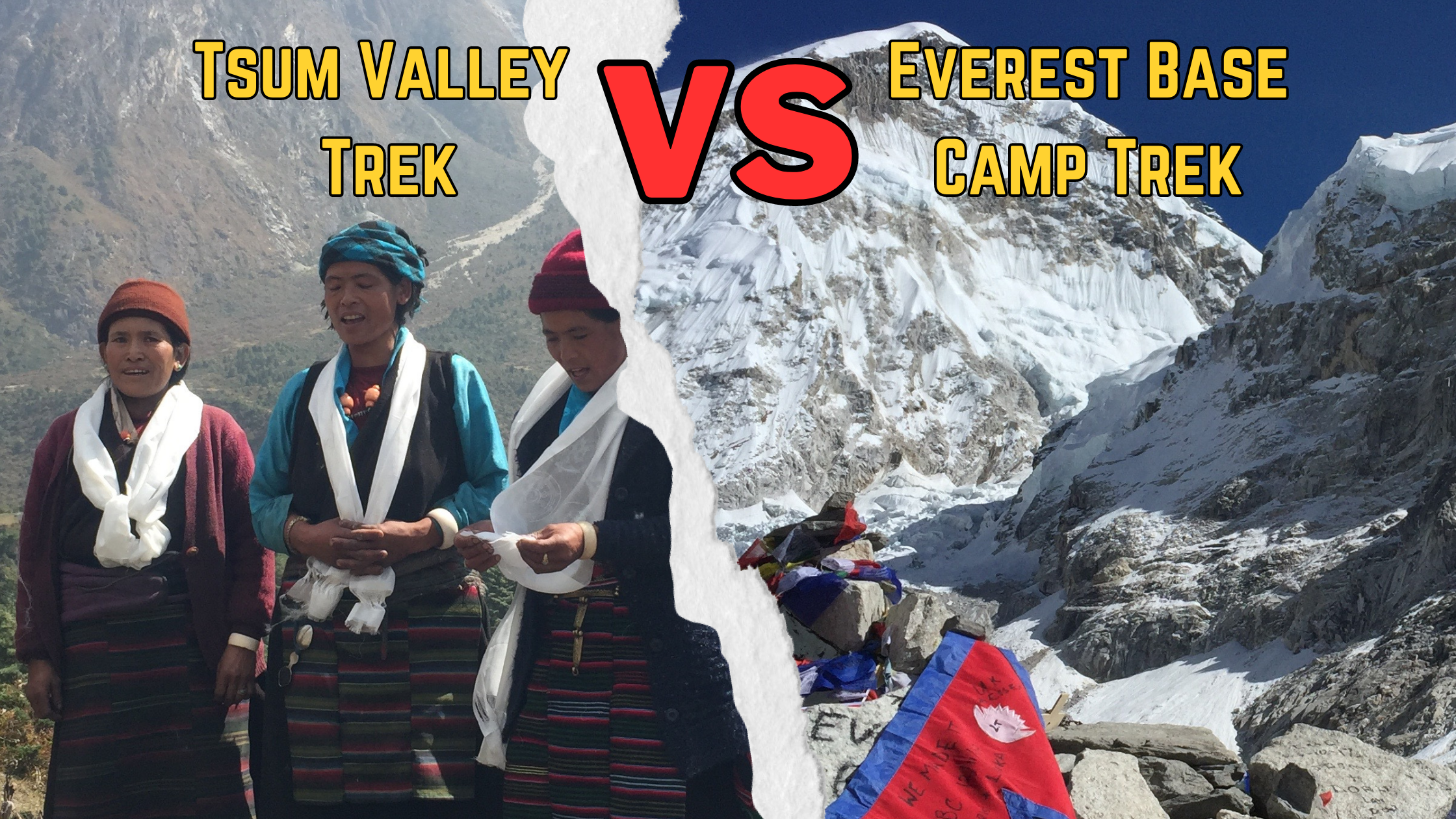 Tsum Valley Trek VS Everest Base Camp Trek